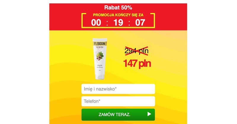 Porównaj ceny Fleboxin - Najlepszy Produkt na Rynku w Polsce